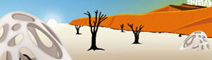 Illustrator illustratie desert