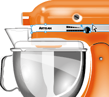 Illustrator Illustratie Kitchenaid